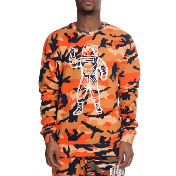 Billionaire Boys Club The Deserts and Astronauts Crew In Apricot Nectar Orange